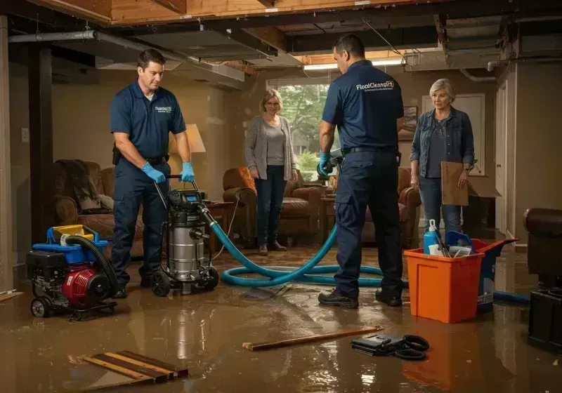 Basement Water Extraction and Removal Techniques process in Princeton, NC